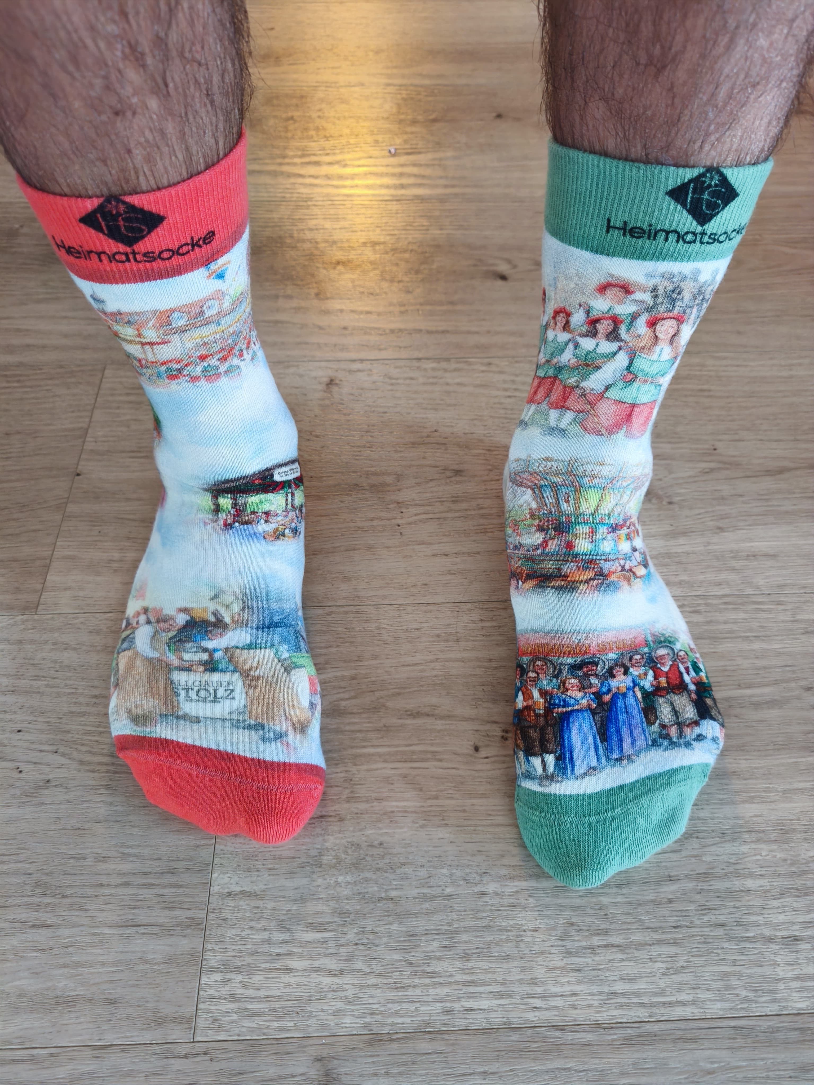 Heimatsocke "Kinder- und Heimatfest Isny